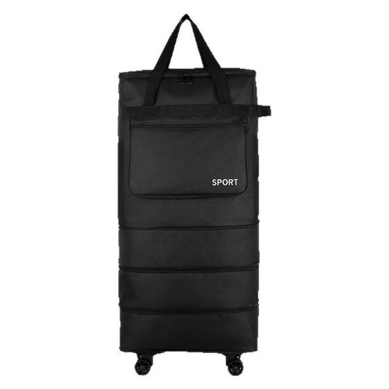 Handle pull rod dual-purpose bag folding universal wheel luggage bag shoulder travel bag large capacity storage can be checked
Handle pull rod dual-purpose bag folding universal wheel luggage bag shoulder travel bag large capacity storage can be checked