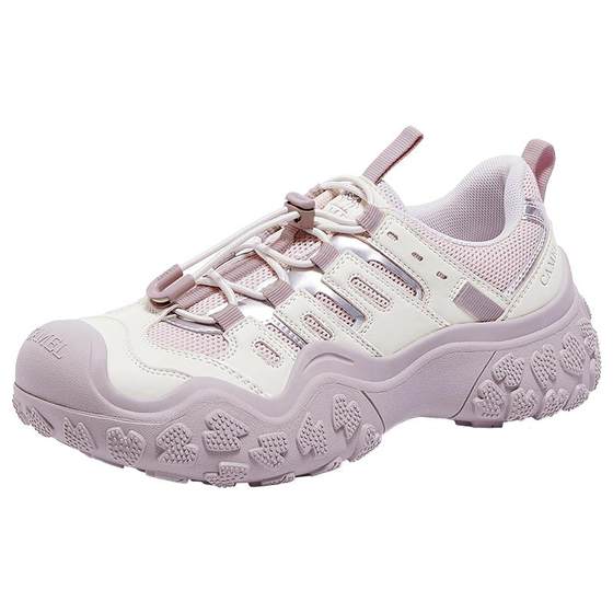 Camel outdoor casual shoes women's shoes 2025 spring and summer new ugly cute shoes thick sole fashionable breathable casual sneakers Camel outdoor casual shoes women's shoes 2025 spring and summer new ugly cute shoes thick sole fashionable breathable casual sneakers