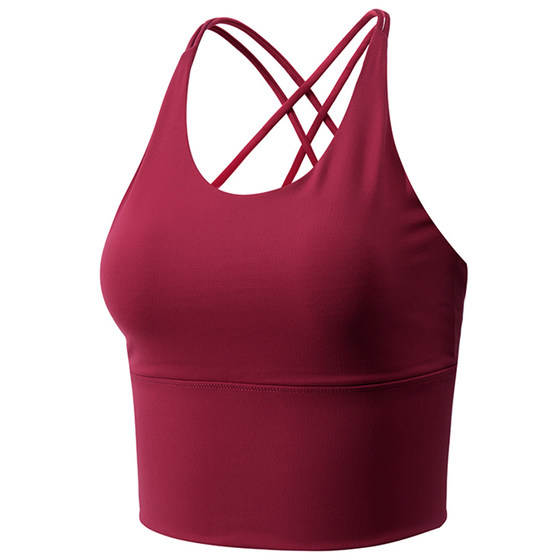 Lanwen sexy sports lingerie women gathering shock-proof running fitness bra beautiful back yoga vest Pilates suspender strap Lanwen sexy sports lingerie women gathering shock-proof running fitness bra beautiful back yoga vest Pilates suspender strap