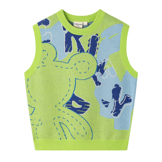 Gabiri girls sweater vest children's sleeveless sweater girls spring and autumn boys spring clothes girls tops
Gabiri girls sweater vest children's sleeveless sweater girls spring and autumn boys spring clothes girls tops
