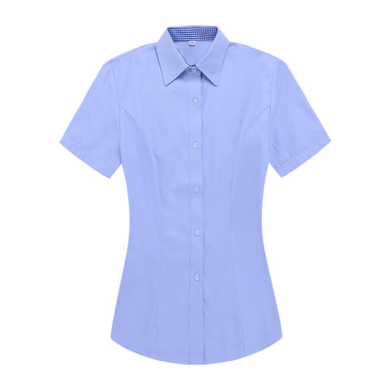 Postal new workwear bank short -sleeved female shirt light blue uniform long -sleeved shirt autumn professional dress
Postal new workwear bank short -sleeved female shirt light blue uniform long -sleeved shirt autumn professional dress