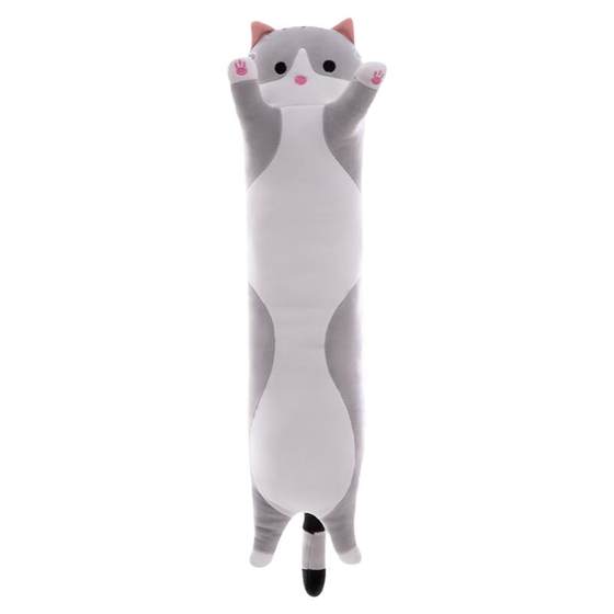 Cat plush toy long strip Sleeping leg Pillow pillow doll bed super soft cloth doll bear doll male girl Cat plush toy long strip Sleeping leg Pillow pillow doll bed super soft cloth doll bear doll male girl