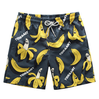 ຣີສອດແຄມທະເລ trendy beach pants ຜູ້ຊາຍໄວແຫ້ງໄວວ່າງກາງເກງກາງເກງກາງເກງຂາຍາວລອຍນ້ໍາພິມກາງເກງຂາສັ້ນຄູ່ນ່ຶ