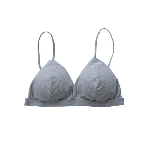 French Triangle Cup Bra, Small Chest, Thin Strap, Steel Ring Free Underwear, Beautiful Back, Girls, Sexy Hanging Strap, Bra, Thin Style, Spring/Summer French Triangle Cup Bra, Small Chest, Thin Strap, Steel Ring Free Underwear, Beautiful Back, Girls, Sexy Hanging Strap, Bra, Thin Style, Spring/Summer