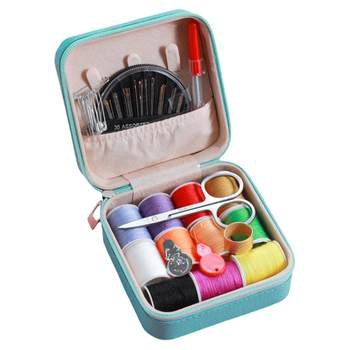 ຊຸດເຄື່ອງຫຍິບໃນຄົວເຮືອນ multifunctional sewing box storage box set high-end sewing tool bag students dormitory portable