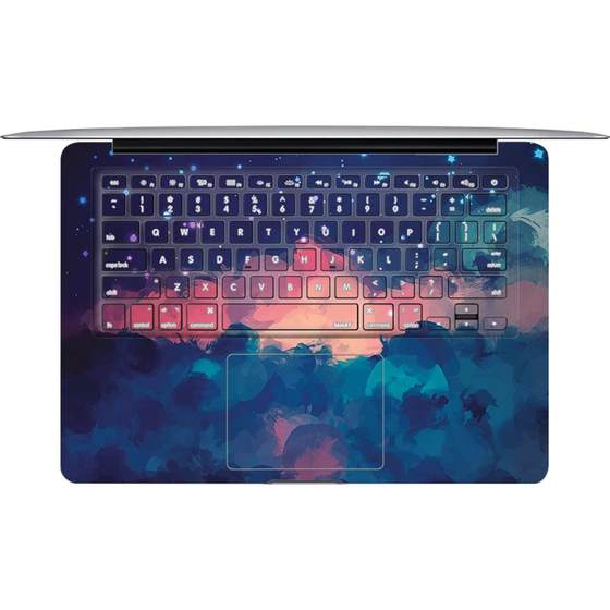 SkinAT for Apple Computer M4/3 keyboard mask MacBook Pro14/16 protective film Mac Air 15 M2 sticker notebook keyboard mask creative accessories SkinAT for Apple Computer M4/3 keyboard mask MacBook Pro14/16 protective film Mac Air 15 M2 sticker notebook keyboard mask creative accessories