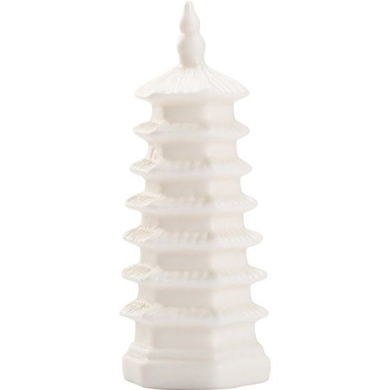 Ceramics handicrafts Small decoration home horticultural landscaping retro decoration accessories with building Wenchang Tower Ceramics handicrafts Small decoration home horticultural landscaping retro decoration accessories with building Wenchang Tower