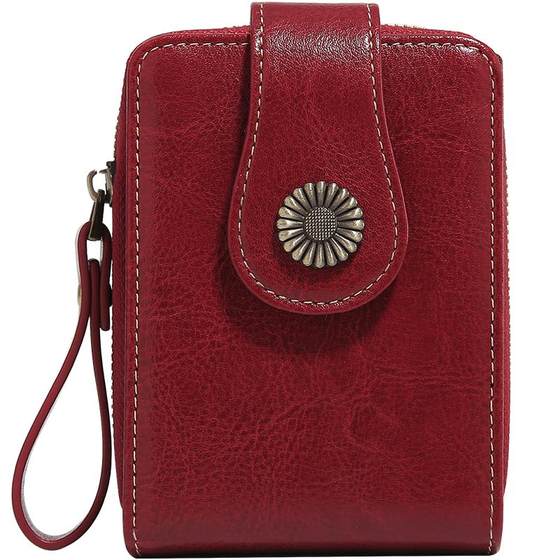 Miaodi new wallet card bag integrated anti-demagnetization multi-card certificate storage bag retro cowhide cowhide wallet bag women
Miaodi new wallet card bag integrated anti-demagnetization multi-card certificate storage bag retro cowhide cowhide wallet bag women