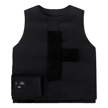 EQLZ Yikuo ແບບທາງການລົງ vest ກິລາຜູ້ຊາຍ vest ລະດູຫນາວລົງ jacket ເພື່ອຮັກສາຄວາມອົບອຸ່ນອອກຈາກບໍ່ມີຫຍັງ