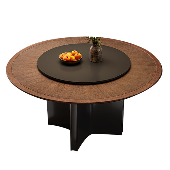Government subsidies for the medieval style full-backed floor plate round wood grain stone plate dining table small apartment household round dining table and chair combination
Government subsidies for the medieval style full-backed floor plate round wood grain stone plate dining table small apartment household round dining table and chair combination