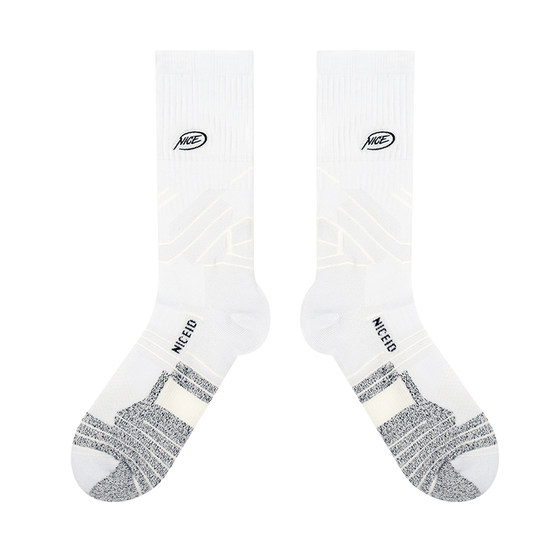 Niceid nice basketball socks high -top non -slip elite socks long tube actual wear resistance ball socks Niceid nice basketball socks high -top non -slip elite socks long tube actual wear resistance ball socks