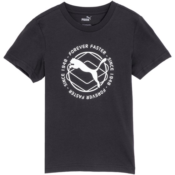 Sports T-shirt Children's Boys Basic Cotton Comfortable Casual Short Sleeve Top 673202puma Official Ole Sports T-shirt Children's Boys Basic Cotton Comfortable Casual Short Sleeve Top 673202puma Official Ole