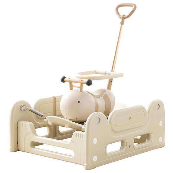 Rocking horse 2-in-1 baby children's Trojan horse hop car baby one year old gift rocking car toy anti-fall Rocking horse 2-in-1 baby children's Trojan horse hop car baby one year old gift rocking car toy anti-fall