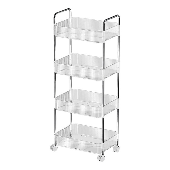 Snack trolley storage rack multi-layer acrylic storage rack floor-standing mobile bathroom bathroom bathroom kitchen storage rack
Snack trolley storage rack multi-layer acrylic storage rack floor-standing mobile bathroom bathroom bathroom kitchen storage rack