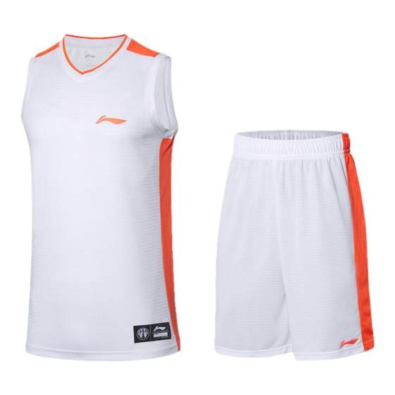 Chinese Li Ning men's basketball summer suit vest top shorts loose professional competition suit AATP067
Chinese Li Ning men's basketball summer suit vest top shorts loose professional competition suit AATP067