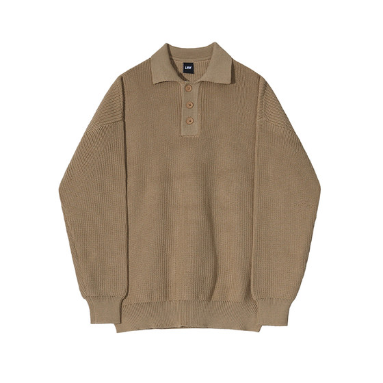 MRCYC versatile polo collar long-sleeved sweater for men in autumn and winter Korean loose lapel sweater top coat trendy
MRCYC versatile polo collar long-sleeved sweater for men in autumn and winter Korean loose lapel sweater top coat trendy