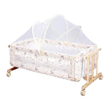 ຜ້າປູບ່ອນນອນເດັກມໍເຕີ້ universal Children's bed Princess yurt full cover bb splicing crib cradle mosquito cover