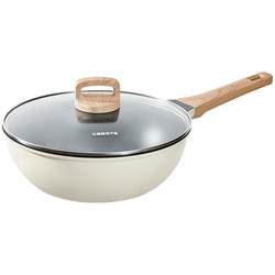 Carrot non-stick wok household induction cooker gas stove special pan small wok non-stick wok cooking pot