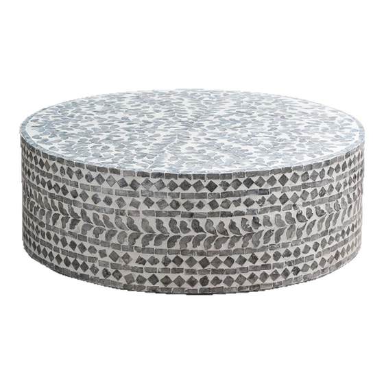 French light luxury shell side table living room sofa coffee table homestay round low table high-end retro tatami kang table
French light luxury shell side table living room sofa coffee table homestay round low table high-end retro tatami kang table