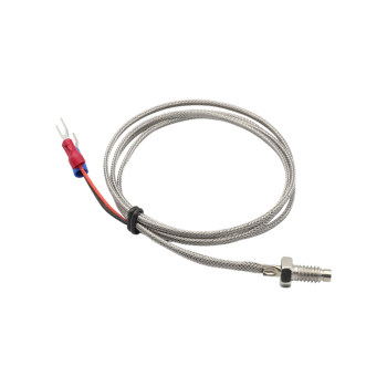 ເຊັນເຊີອຸນຫະພູມ Thermocouple K ປະເພດ E ປະເພດ 1m2m3m4m screw thermocouple probe ຄວບຄຸມອຸນຫະພູມ 8M6M thread