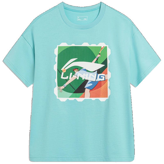 Li Ning Sports Life Series Short-sleeved T-shirt for boys and girls in summer moisture-absorbent and breathable short-sleeved sportswear-B product
Li Ning Sports Life Series Short-sleeved T-shirt for boys and girls in summer moisture-absorbent and breathable short-sleeved sportswear-B product