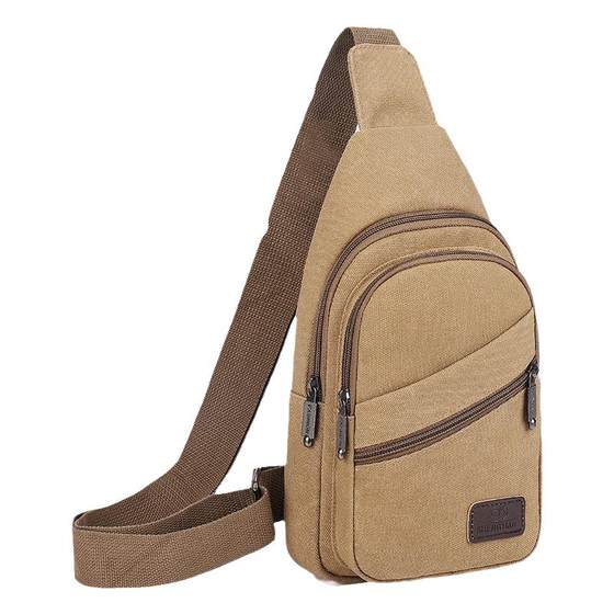 2023 new tide men's shoulder messenger bag men's outdoor chest backpack casual canvas shoulder bag chest bag small bag 2023 new tide men's shoulder messenger bag men's outdoor chest backpack casual canvas shoulder bag chest bag small bag