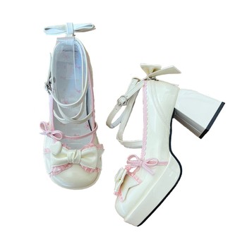 Naifu Party 2.0 medium heel waterproof Lolita shoes Cookie Cookies original cute and sweet Japanese style shoes for women