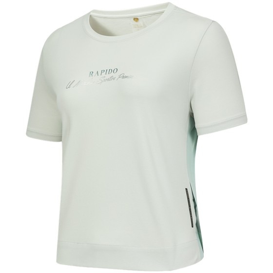 RAPIDO Li Pidao Spring and Summer New Women's R-LINE Spliced Short Sleeve Casual Sports T-shirt
RAPIDO Li Pidao Spring and Summer New Women's R-LINE Spliced Short Sleeve Casual Sports T-shirt