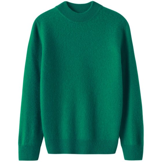 New children's cashmere sweater boy pure sweater solid color half turtleneck thickened sweater baby girl pullover knit
New children's cashmere sweater boy pure sweater solid color half turtleneck thickened sweater baby girl pullover knit