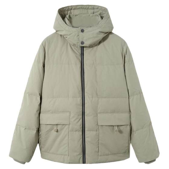 Liushi men's winter hooded short fashionable down jacket for men's new winter loose warm jacket thickened
Liushi men's winter hooded short fashionable down jacket for men's new winter loose warm jacket thickened