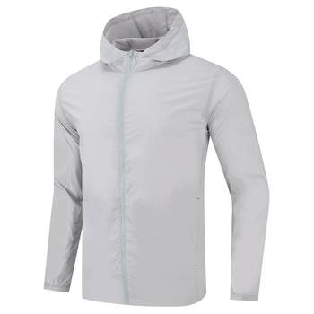 361 Sun Protection Clothing Men's 2024 Summer Loose, Lightweight and Breathable Ice Silk Sports Jacket Fishing Wear Outdoor Cycling Wear