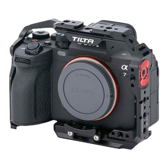 TILTA iron head rabbit cage Sony a7m4/a7r5 full cage expansion frame L board protection kit Sony camera A7R4/A7S3 vertical clapper board SLR micro single photography shooting live accessories cage
TILTA iron head rabbit cage Sony a7m4/a7r5 full cage expansion frame L board protection kit Sony camera A7R4/A7S3 vertical clapper board SLR micro single photography shooting live accessories cage