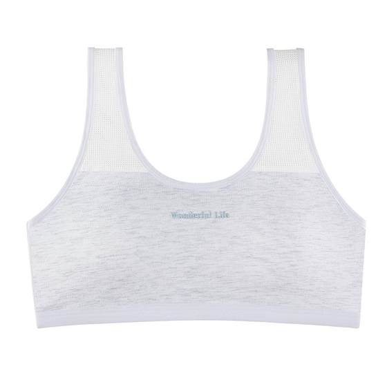 Girls' developmental pure cotton underwear junior high school students' markless bra small vest sports summer thin bra
Girls' developmental pure cotton underwear junior high school students' markless bra small vest sports summer thin bra