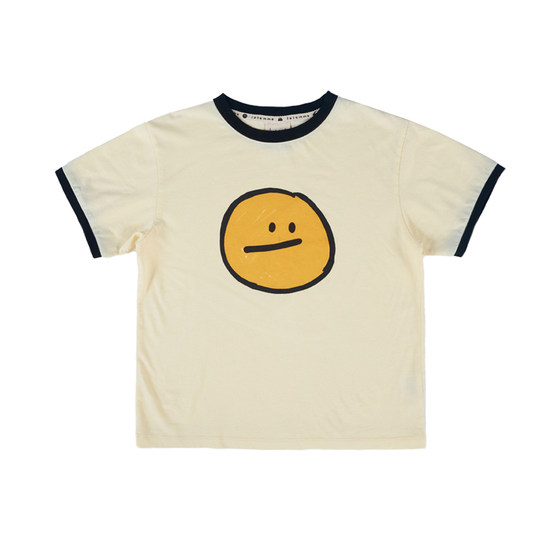 iaiammo original design fashionable cute smiling face printed pure cotton thin breathable short-sleeved men and women medium-sized children's T-shirt
iaiammo original design fashionable cute smiling face printed pure cotton thin breathable short-sleeved men and women medium-sized children's T-shirt