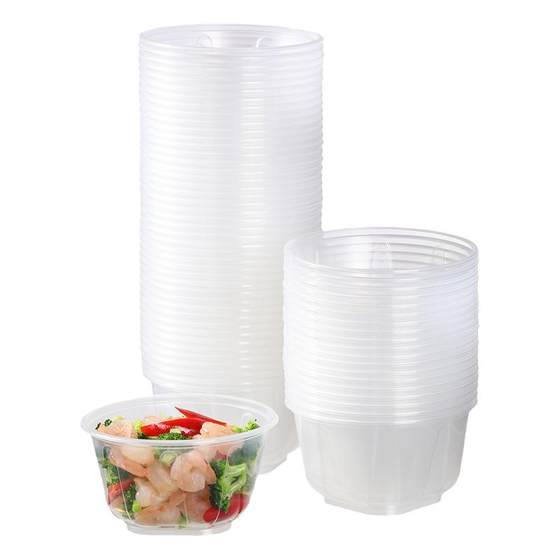 Meiya disposable packing box lunch box food grade lunch box plastic takeaway fast food box round bowl disposable bowl
Meiya disposable packing box lunch box food grade lunch box plastic takeaway fast food box round bowl disposable bowl