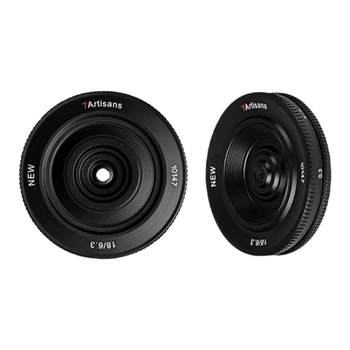 Seven Craftsmen 18mm F6.3 Micro Single Pan Focus Lens Biscuit ເຫມາະສໍາລັບ M43 Canon M6 Fuji X Sony E Nikon Z3