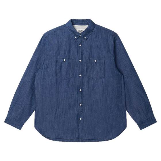 DENHAM25 Summer ARCHIVE Men's New Product Classic Versatile Comfortable Blue Denim Shirt Long Sleeve Jacket
DENHAM25 Summer ARCHIVE Men's New Product Classic Versatile Comfortable Blue Denim Shirt Long Sleeve Jacket