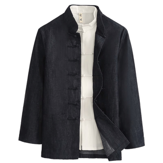 Chinese style men's clothing spring and autumn, Tang costume men's cowboy two -piece long -sleeved jacket Chinese retro board buckle top men
Chinese style men's clothing spring and autumn, Tang costume men's cowboy two -piece long -sleeved jacket Chinese retro board buckle top men