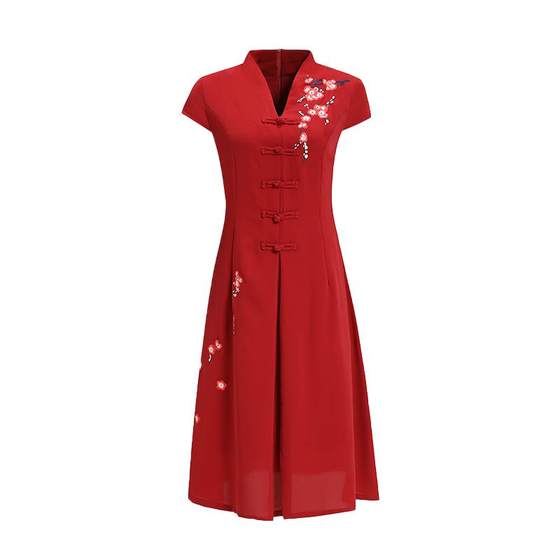Summer wedding mothers wear thin short-sleeved chiffon wedding wedding dress dress wedding dress
Summer wedding mothers wear thin short-sleeved chiffon wedding wedding dress dress wedding dress