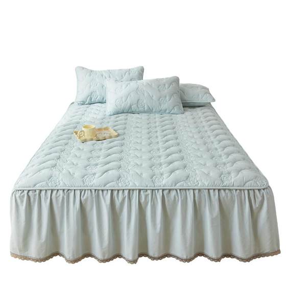 Class A full cotton bed skirt single piece 2025 new pure cotton clamped cotton thickened bed cover bed skirt dust cover bed cover cover ugly
Class A full cotton bed skirt single piece 2025 new pure cotton clamped cotton thickened bed cover bed skirt dust cover bed cover cover ugly