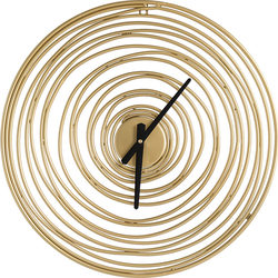 Nordic annual ring wall clock, creative home fashion clock, personalized silent wall clock, modern iron art living room light luxury clock