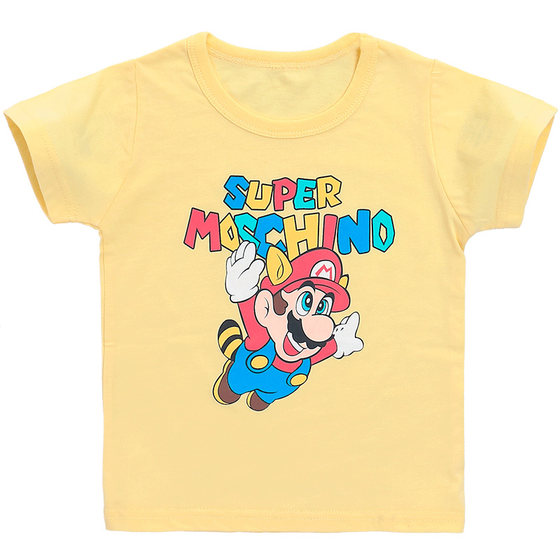 Little Qinglong Children's Spring and Summer Boys and Girls Medium-Grand Children Pure Cotton Short-Sleeve T-Shirt Baby Base Shirt Korean Top
Little Qinglong Children's Spring and Summer Boys and Girls Medium-Grand Children Pure Cotton Short-Sleeve T-Shirt Baby Base Shirt Korean Top