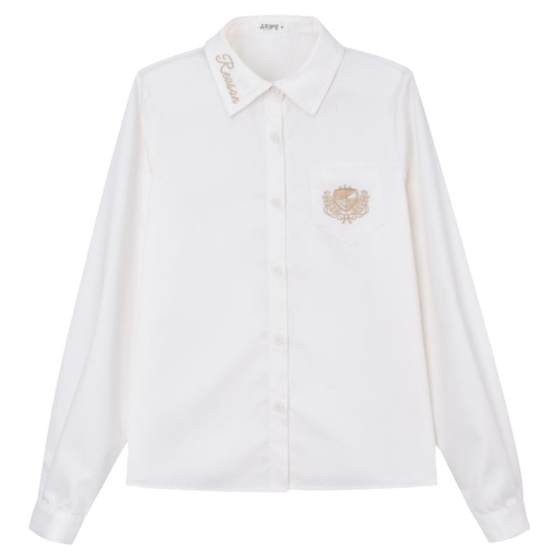 Original Senwoman tribal white shirt with long sleeves underwear tops for students' college style shirt spring and autumn new style 2025
Original Senwoman tribal white shirt with long sleeves underwear tops for students' college style shirt spring and autumn new style 2025