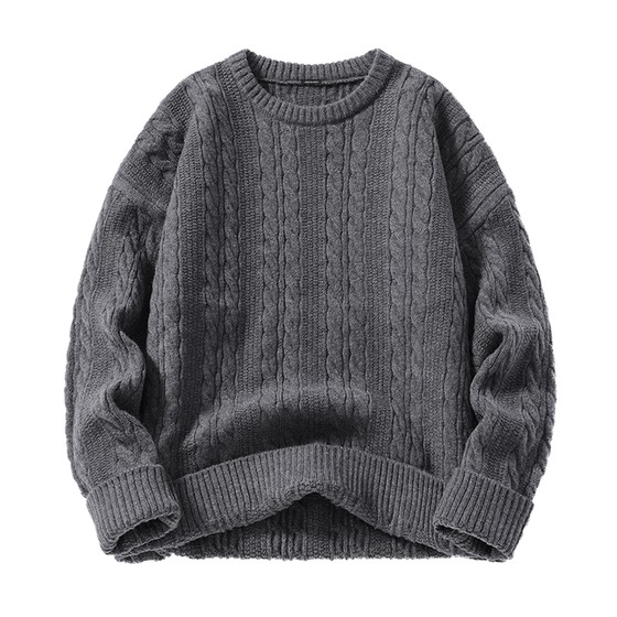 GV Zhenweis cable sweater men round neck sweater men 2024 new base shirt men inner wear autumn and winter C
GV Zhenweis cable sweater men round neck sweater men 2024 new base shirt men inner wear autumn and winter C