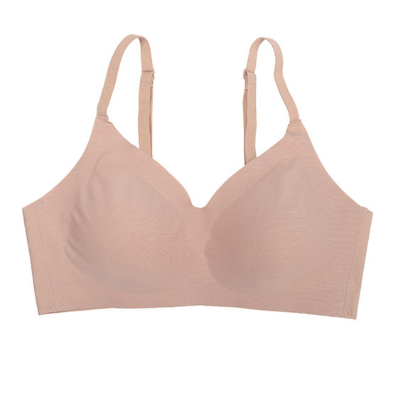 Xin help BRA Japanese comfortable without traceless latex underwear female no steel ring to prevent light vest bra Xin help BRA Japanese comfortable without traceless latex underwear female no steel ring to prevent light vest bra