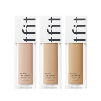 TFIT liquid foundation, ທົນທານ, ບໍ່ເອົາອອກ, concealer ສໍາລັບຜິວຫນັງແຫ້ງ, ຜິວຫນັງປະສົມນ້ໍາມັນ, ຮ້ານ flagship ຂອງແທ້, tifit ສໍາລັບແມ່ຍິງ