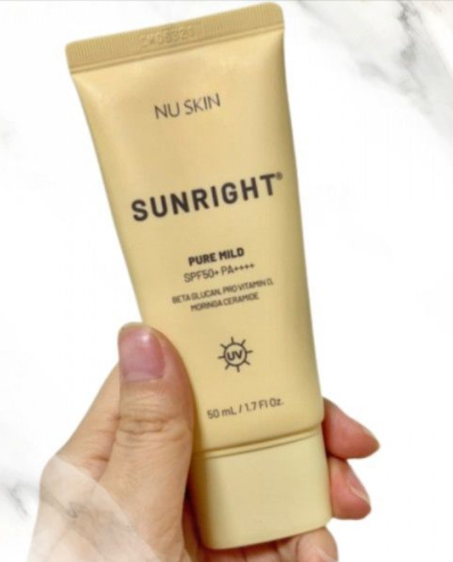 Nuskin, yuz uchun quyoshdan himoya kremi, 28 yosh, Janubiy Koreya, SPF50