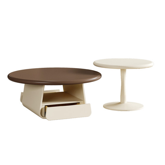 Jane Di Cream Coffee Table House Household Modern Simple French Small Unit Original Middle Circle Mother Set
Jane Di Cream Coffee Table House Household Modern Simple French Small Unit Original Middle Circle Mother Set