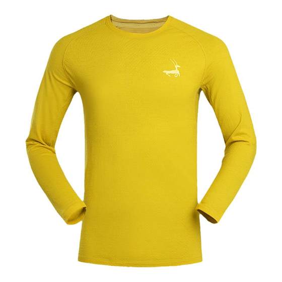Meinu wool breathable quick-drying men and women cross-country running long-sleeved T-shirt Youji UltraGear
Meinu wool breathable quick-drying men and women cross-country running long-sleeved T-shirt Youji UltraGear