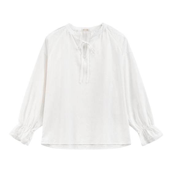 JMwomen Daytime Tram White Long Sleeve Pullover Shirt Women's Spring and Autumn Outdoor Layered Japanese Top
JMwomen Daytime Tram White Long Sleeve Pullover Shirt Women's Spring and Autumn Outdoor Layered Japanese Top